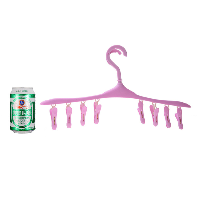Windproof universal plastic hanger