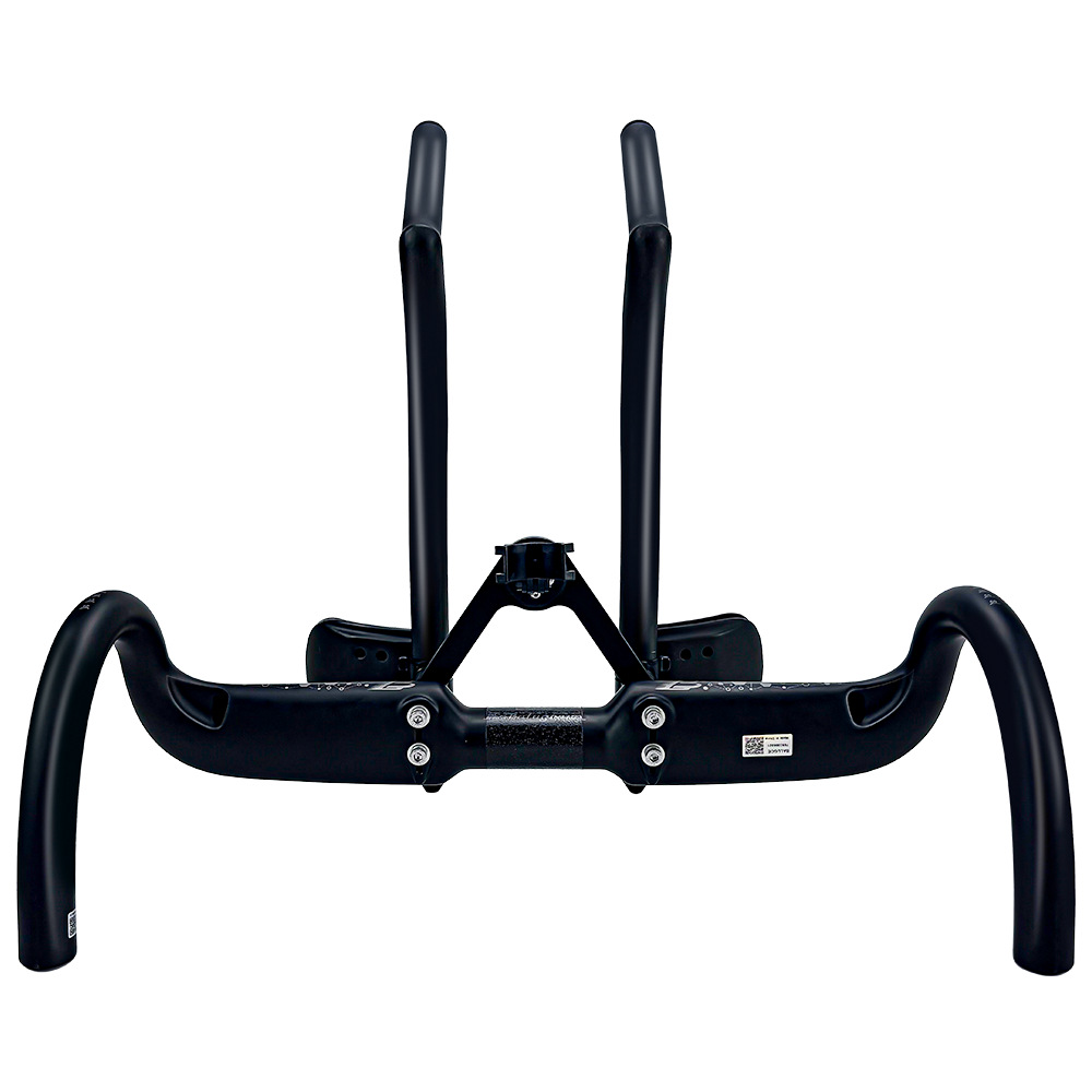 BALUGOE Carbon Fiber Handlebar Road Bike Internal Wiring TT Rest