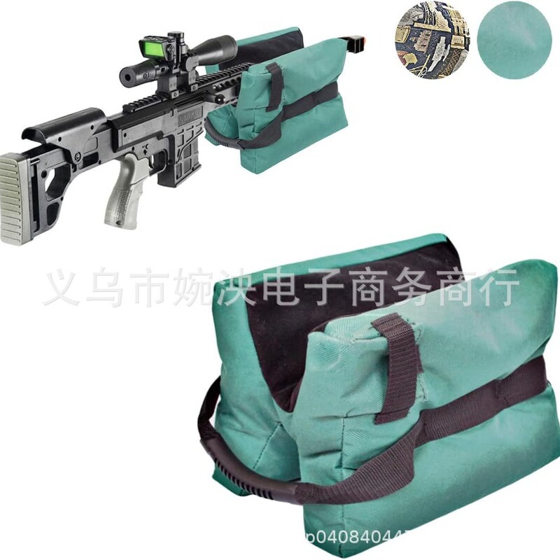 Shooting bag, Prone Shooting rest bag, pre-filled front and rear squeeze bags, durable construction, hunting