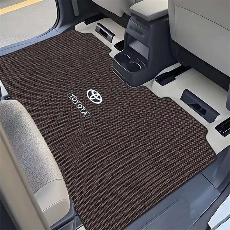 Suitable for Toyota Sienna Grevia Middle Row Special Floor Mats, Non-Slip and Dirt-Resistant, Large Four-Seat Menis Front Carpets