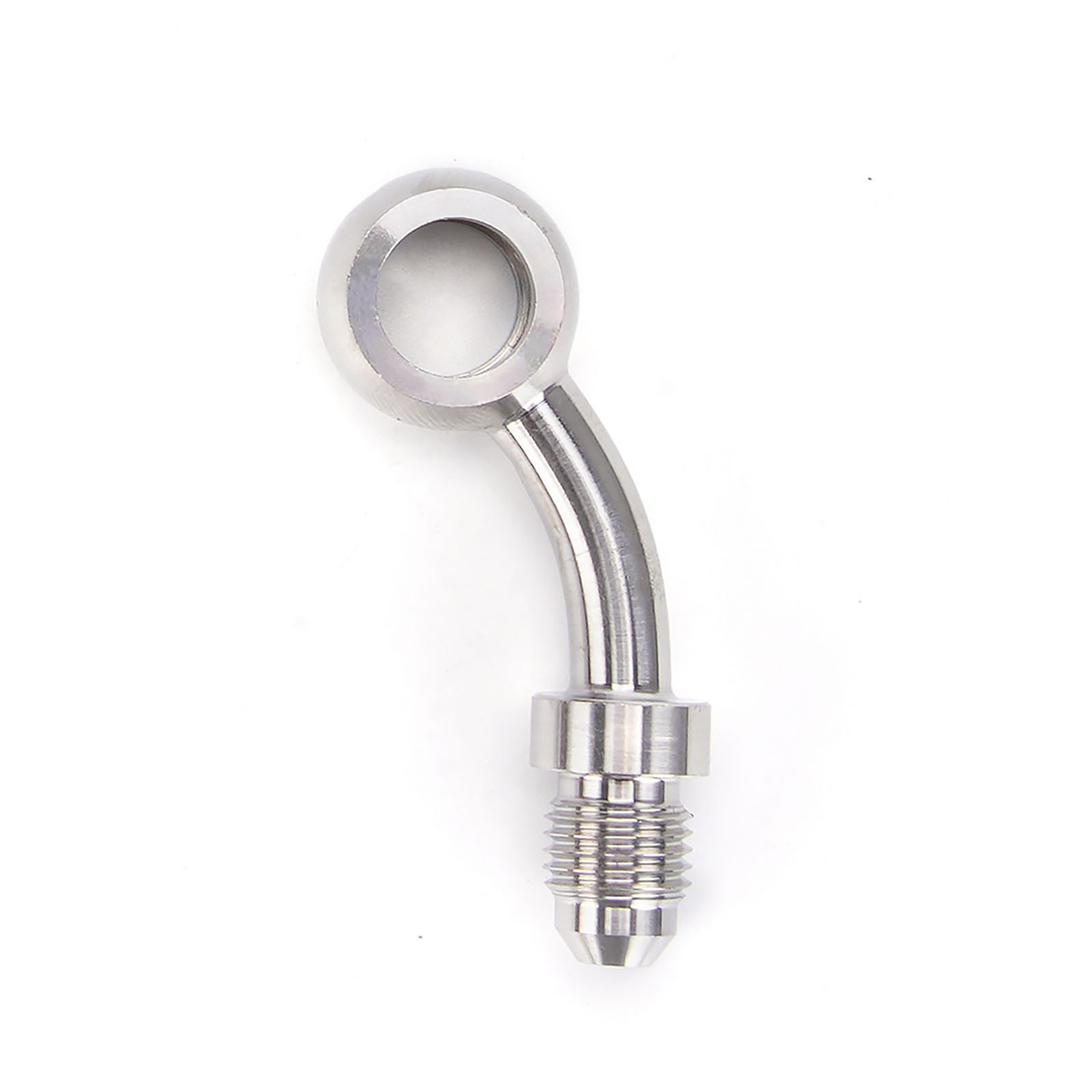 Multi-angle motorcycle modification accessories stainless steel brake hose AN3 fish-eye joint hose