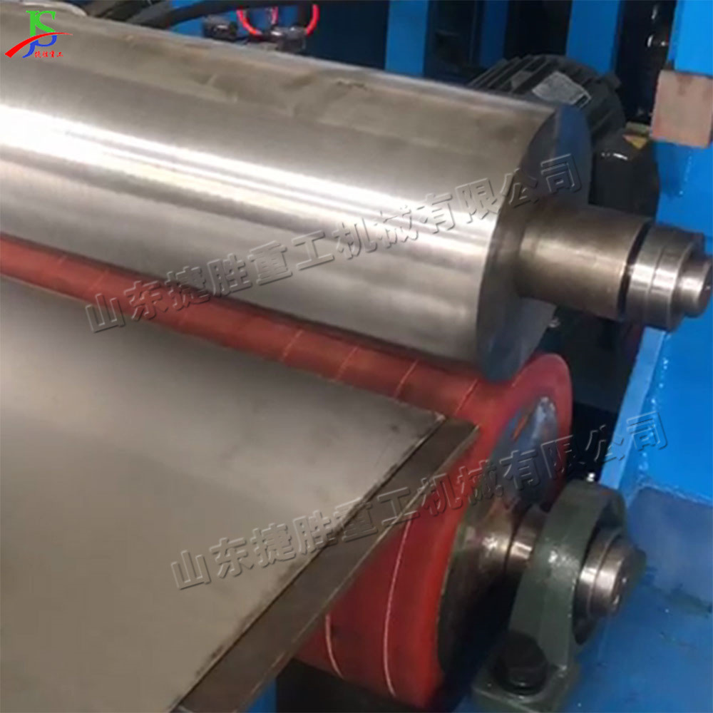 Máquina de bobinado de cilindro de acero inoxidable eléctrica Máquina de bobinado de cilindro de doble eje Máquina de bobinado automático de chapa metálica pequeña