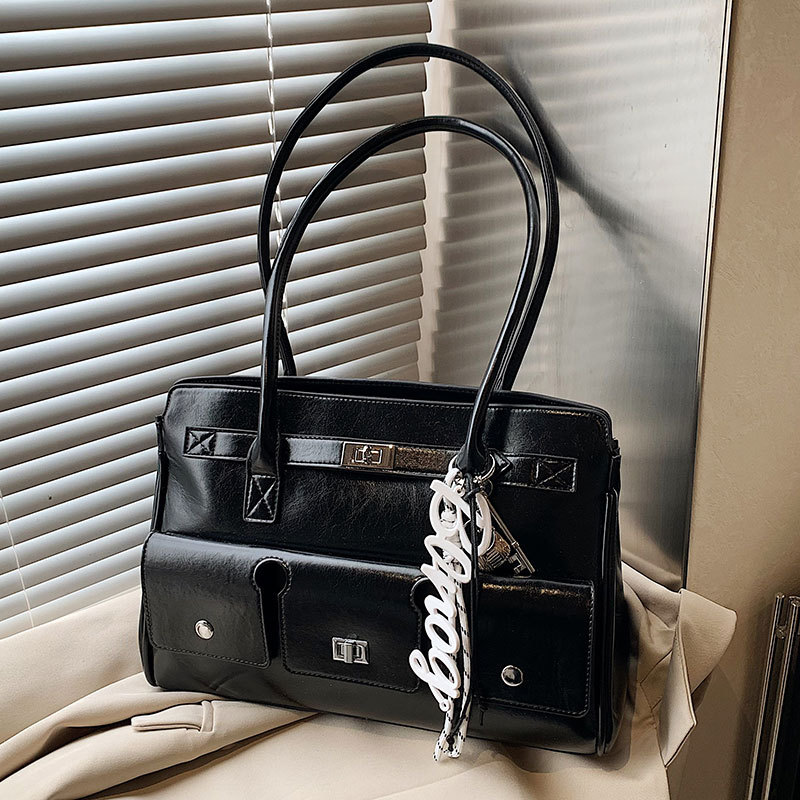 Retro business messenger tas voor dames luxe schoudertas_voghion.com
