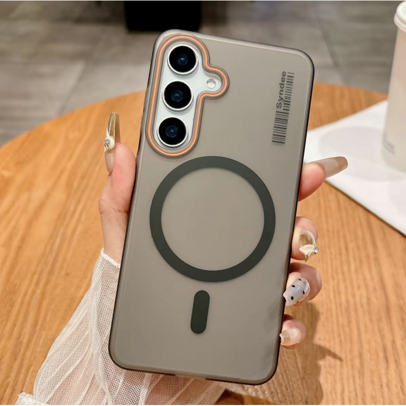 Suitable for Samsung S26Ultra Ice Mist Skin-Friendly Matte Magnetic Phone Case S25Ultra High-End Pc Protective Case Suitable for Samsung S26Ultra Ice Mist Skin-Friendly Matte Magnetic Phone Case S25Ultra High-End Pc Protective Case
