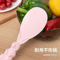Ding Cheng Food Grade Material Cute Rabbit Rice Spoon Rabbit Rice Spoon Standing Electric Rice Cooker Spoon Non-stick Rice Spatula Wholesale