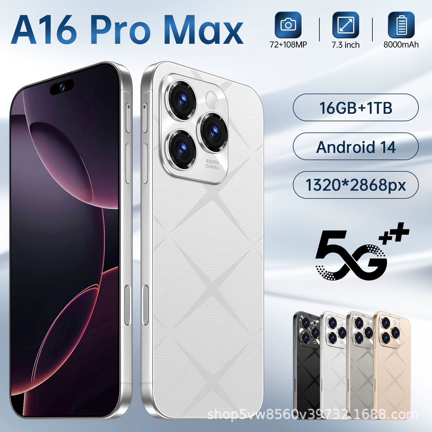 (Cross-border trading), smart mobile phone, 16promax, Android, 5G