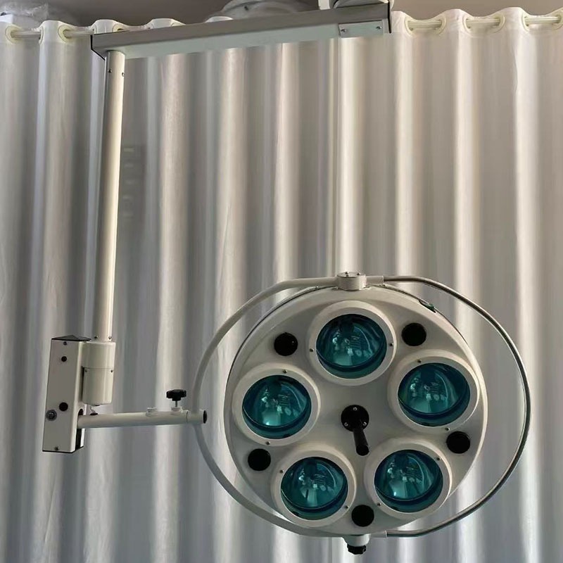 lámpara LED móvil de cinco agujeros quirúrgica vertical médica sin sombra lámpara de iluminación de exportación de comercio exterior lámpara quirúrgica de luz fría