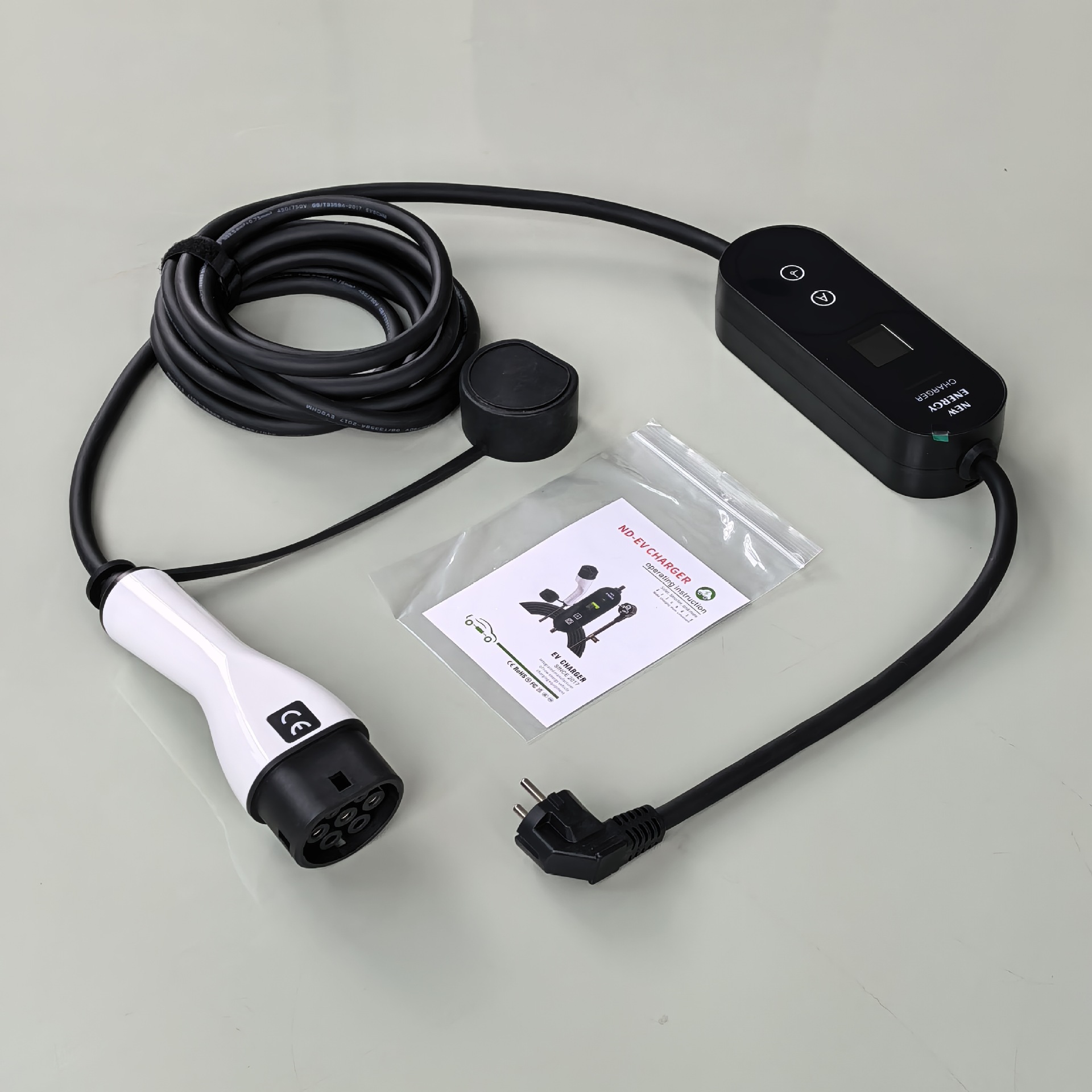 Cee European Type2 Ac Charging Gun Australian Standard Industrial Plug 32A7Kw New Energy Electric Vehicle Ccs2