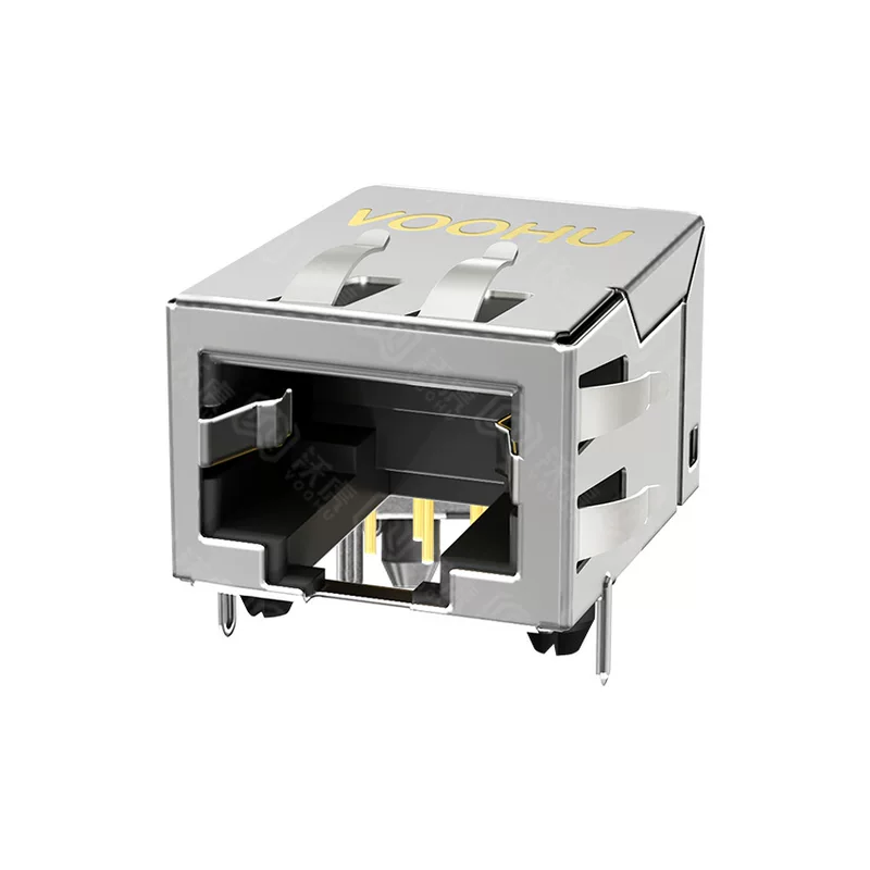 SYT56221118HWA1D1Y1 однопортовый 10P8C бесламповый сетевой интерфейс RJ45 разъем