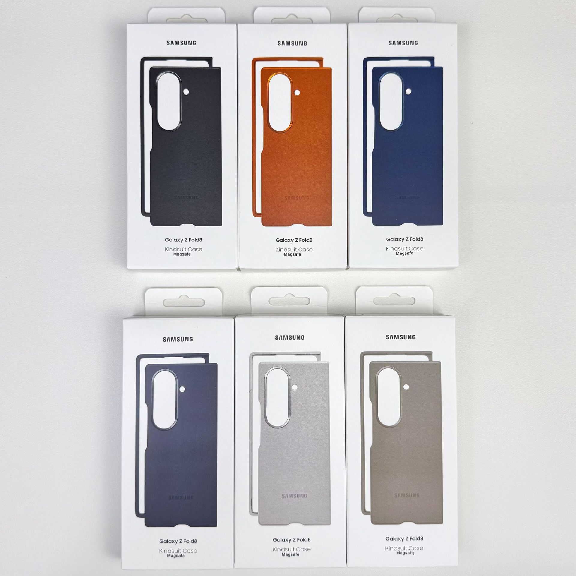 适用三星Zfold8ultra磁吸皮革手机壳GalaxyZfold8折叠防摔保护套