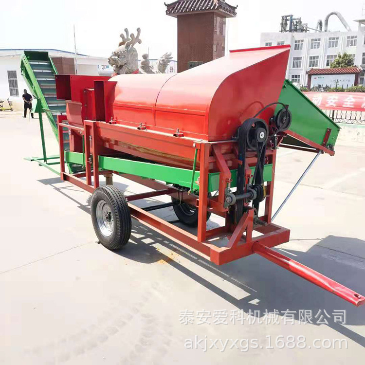 自动装袋花生摘果机新型花生秧果分离机打花生机新型花生采摘机