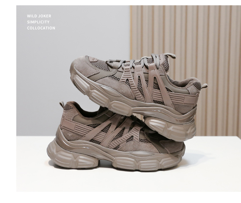 Chaussures papa femmes automne et hiver nouveau fond épais chaussures de marée accrue Version coréenne de Ins Net rouge chaussures de sport décontractées femmes_voghion.com