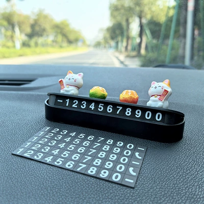Nömrəli dayanma kartı – Car Decoration Ornament