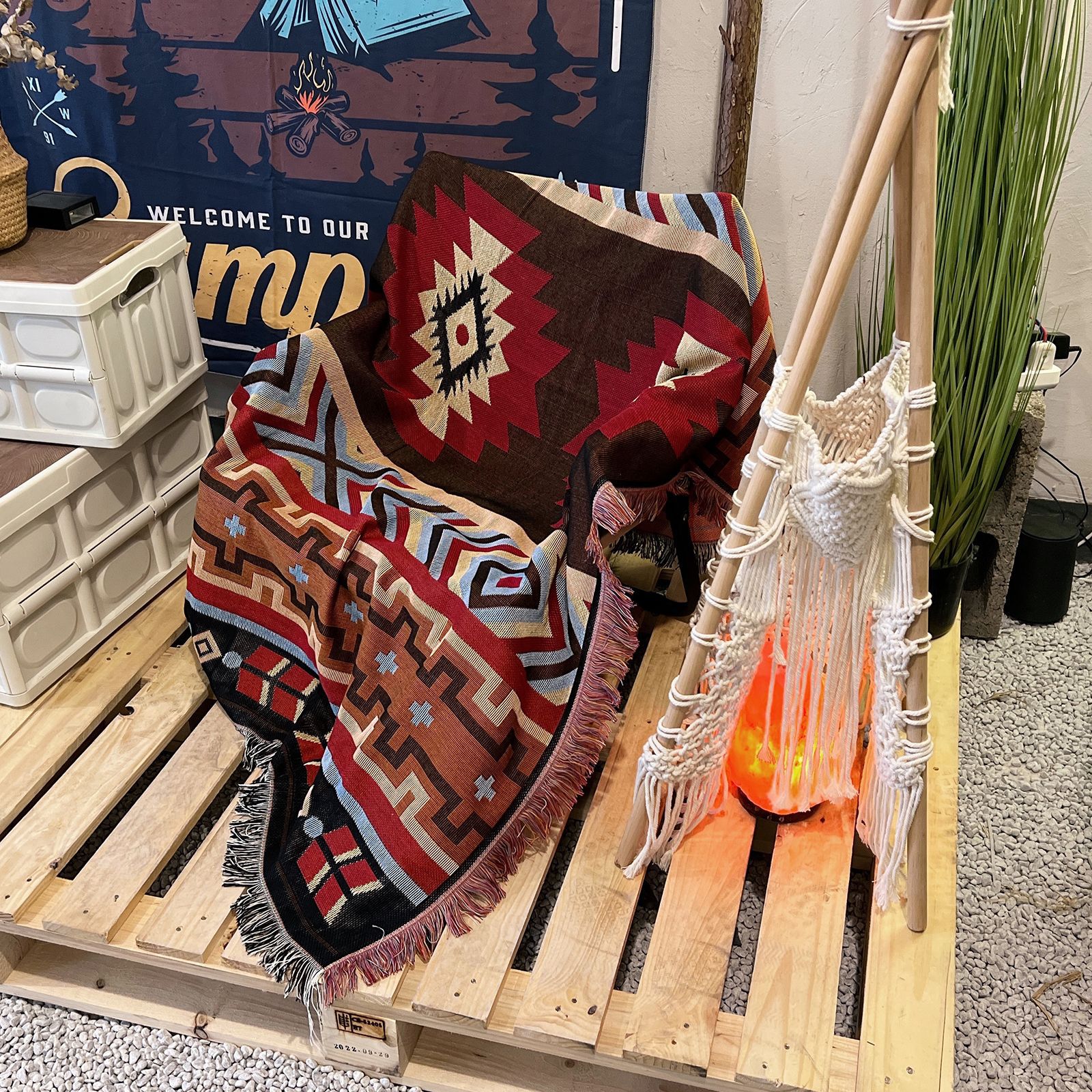 430g Weight carpet, blanket Home Textiles & Decor Type Cotton Nitrile Blend Material Geometric Pattern Casual Style Casual Geometric Cotton Nitrile Blend Carpet Blanket Artificial Decorations 15