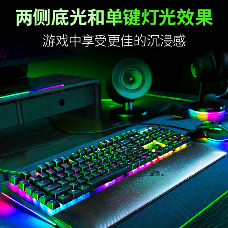 雷蛇（Razer）黑寡妇蜘蛛V4键盘 GASKET结构电竞游戏机械键盘适用|undefined