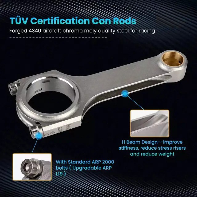 1UZ/2UZ/3UZ Forged Connecting Rod, V8 Engine, fe engine