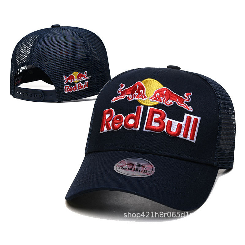 外贸F1红牛车队Red Bull维斯塔潘2025赛季赛车棒球帽弯檐太阳帽子|undefined