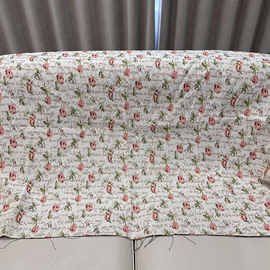 色织提花面料沙发布抱枕毯子桌布连衣裙包包家用纺织品复古提花
