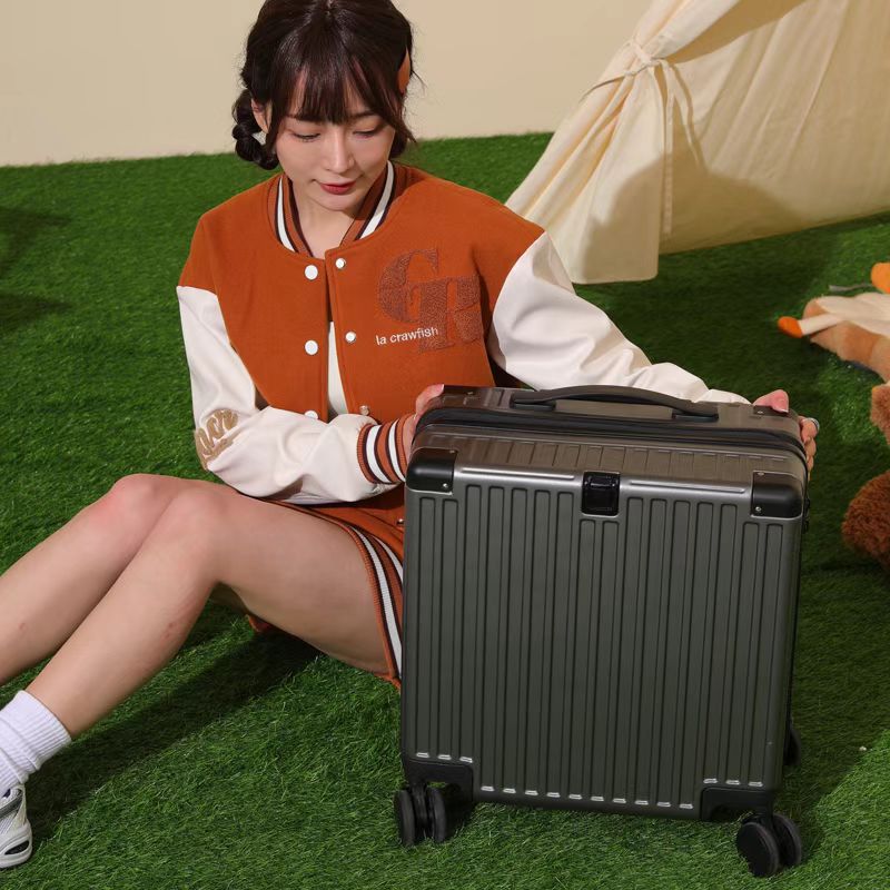 18-pulgadas mini rueda universal de múltiples funciones de equipaje ligero caja de embarque caja de contraseña al por mayor caja de la carretilla de una sola pieza de entrega