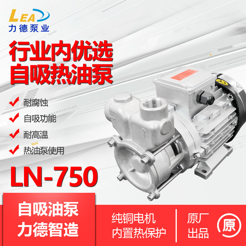 高溫泵耐溫自吸化工無泄漏LEADPUMP熱水熱油泵LN-750