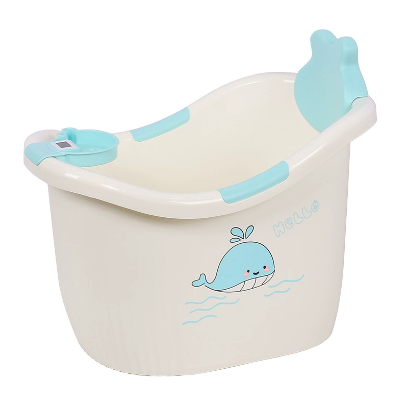 Baby hygiene product, children's tub for home use for bathing with seat, increased thickness