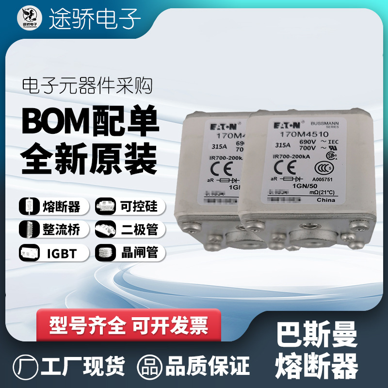 170M4516 170M4517 170M4518 170M4519 bussmann伊顿巴斯曼熔断器