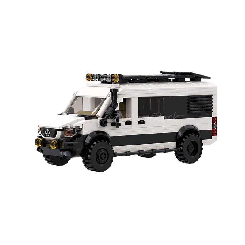 Конструктор Lego, Mercedes-Benz, модель классической машины, 8 деталей, подарок на день рождения