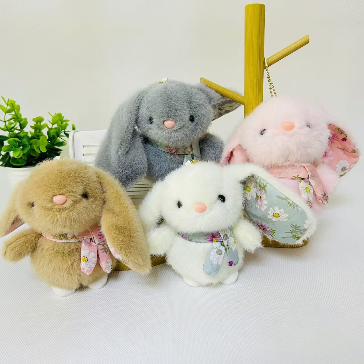 Scarf long ear rabbit