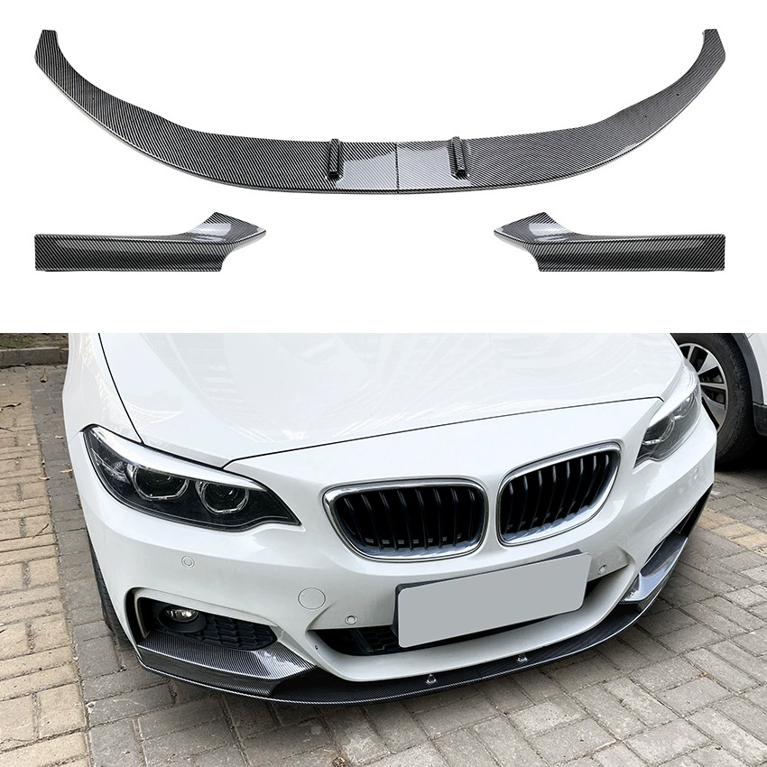 Применимо к BMW 2 серии F22 F23 M Sport 2015-2019 MP передняя губа Передняя Лопата Передняя модификация угла обертывания