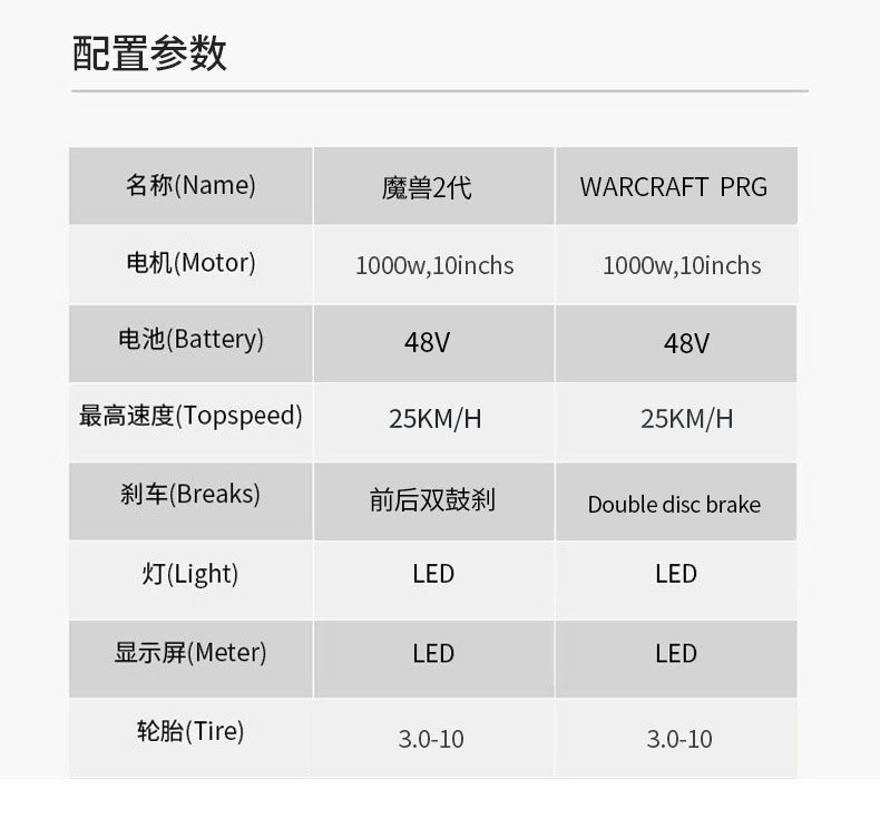 Cross-Border Export Electric Car Electric Motorcycle Warcraft 2Nd Generation Electric Scooter Adult Commuter Electric Car Export