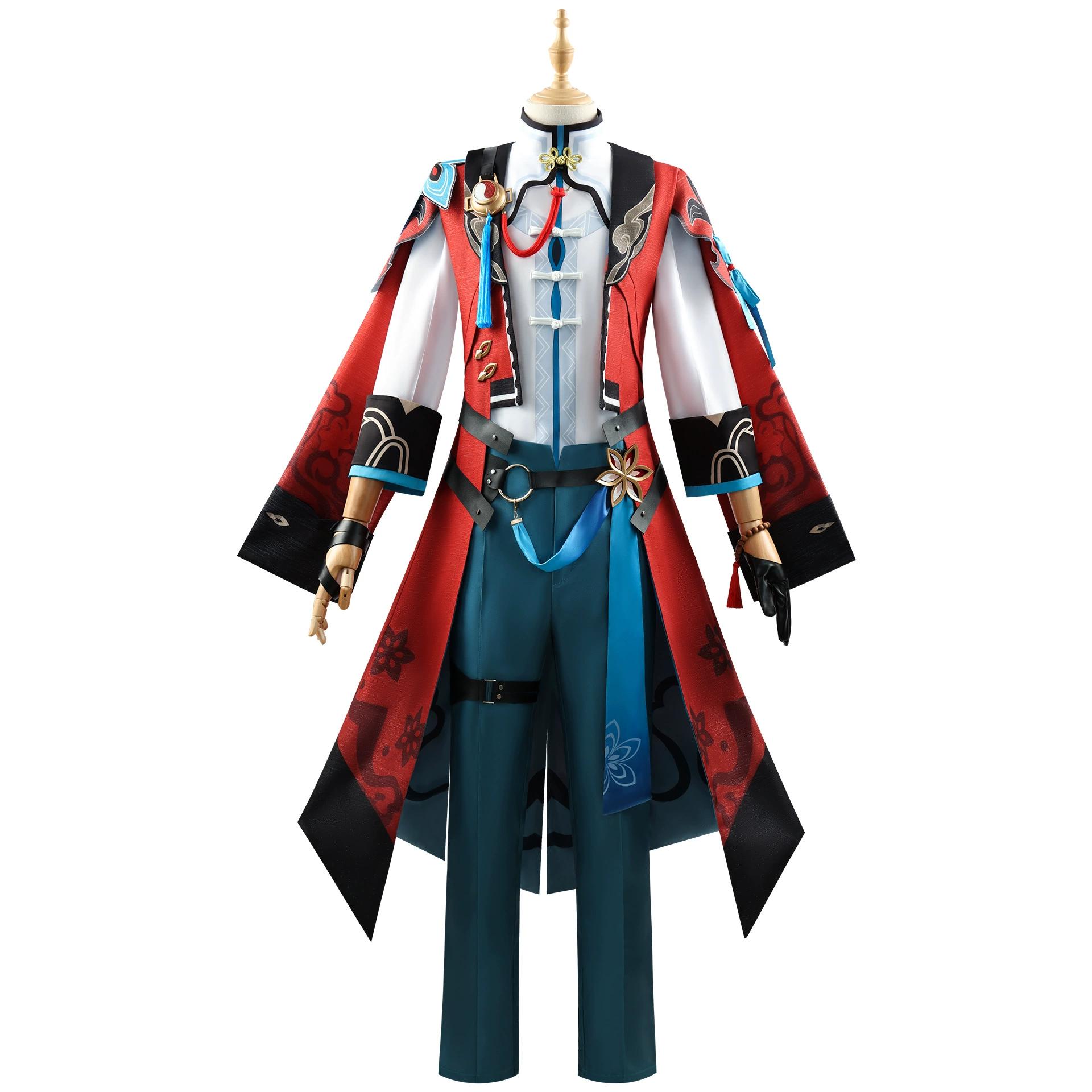 Золотой лис collapsed Star Dome COS COSPLAY двухмерная аниме игра одежда мужская одежда