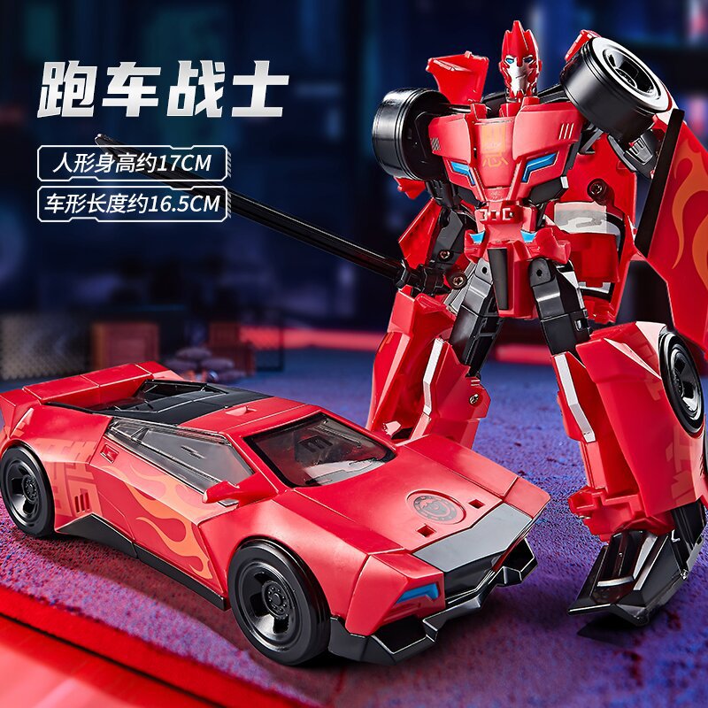 Weishuang 8018 Animation Edition Optimus Wasp Alliance Leader Car Transformation Robot Toy Model Hand