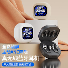 X63 2025最新跨境爆款降噪夹耳式无线蓝牙耳机长续航低延迟高音质