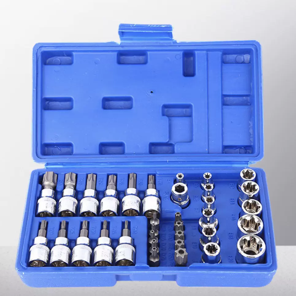 E型34PC旋具组合19和14E型套装批头压配量大优惠有热处理