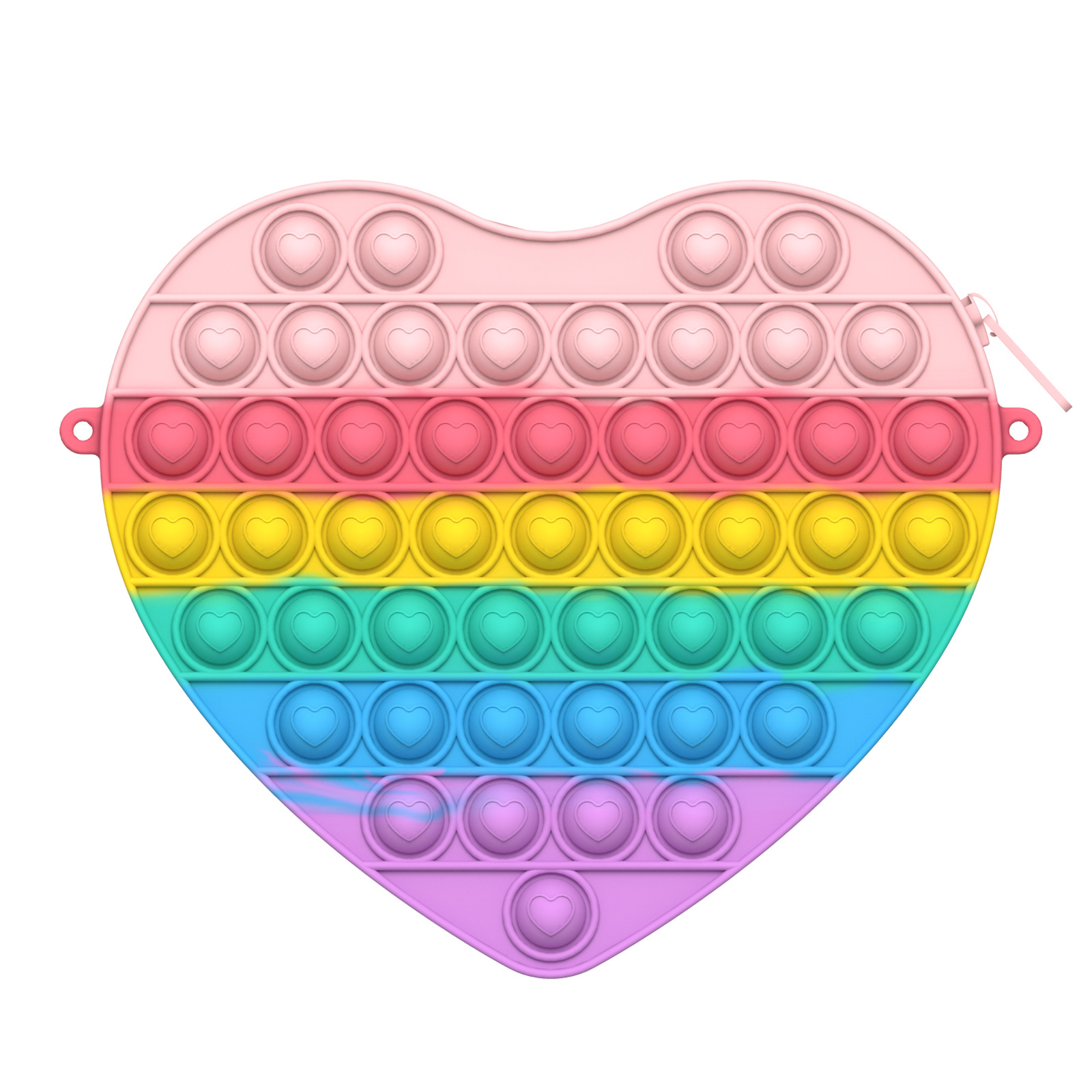 Cute Heart-shaped Bubble Shoulder Bag Fashion Bag display picture 1