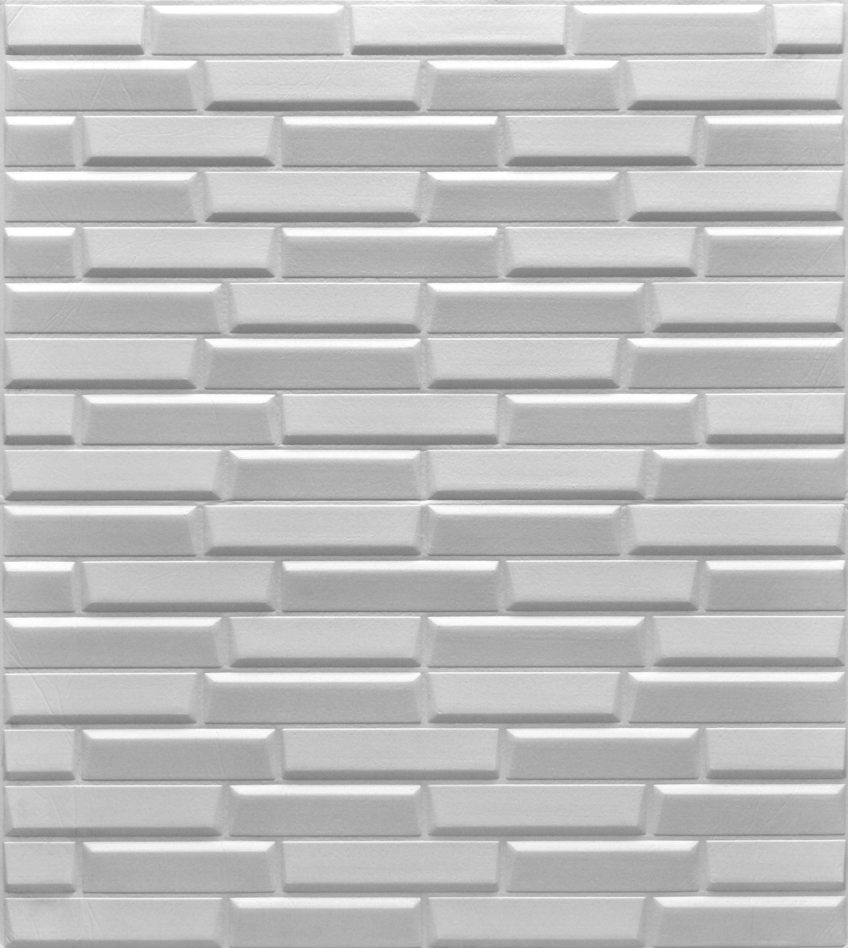 （原图）文化石-斜砖纹-白色