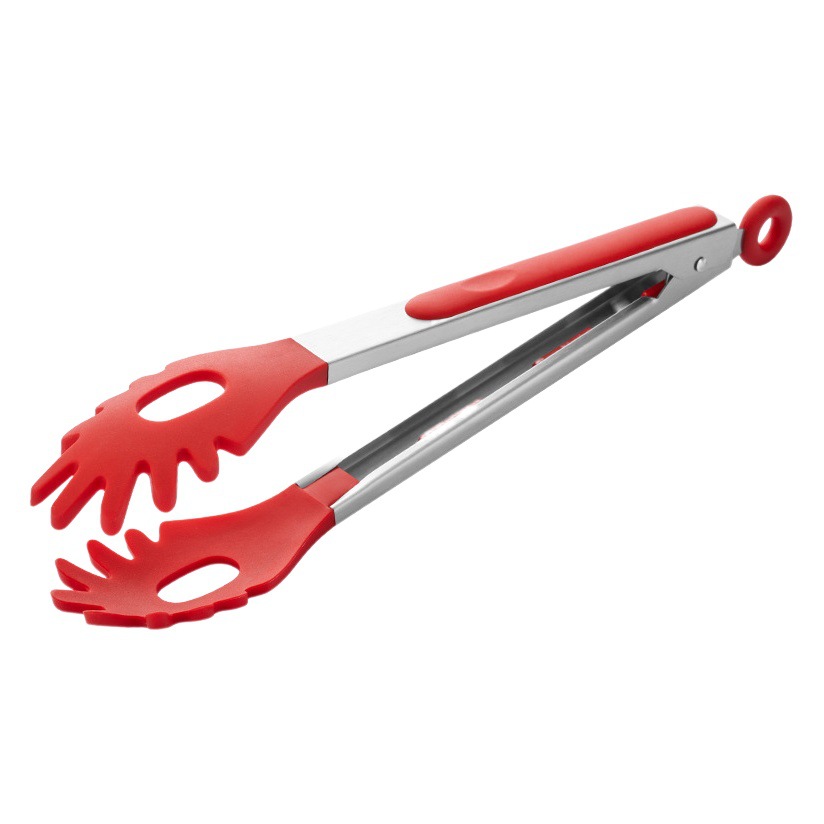En stock clip de comida de silicona clip de barbacoa al aire libre clip de comida de acero inoxidable pasta clip de barbacoa clip de utensilios de cocina clip