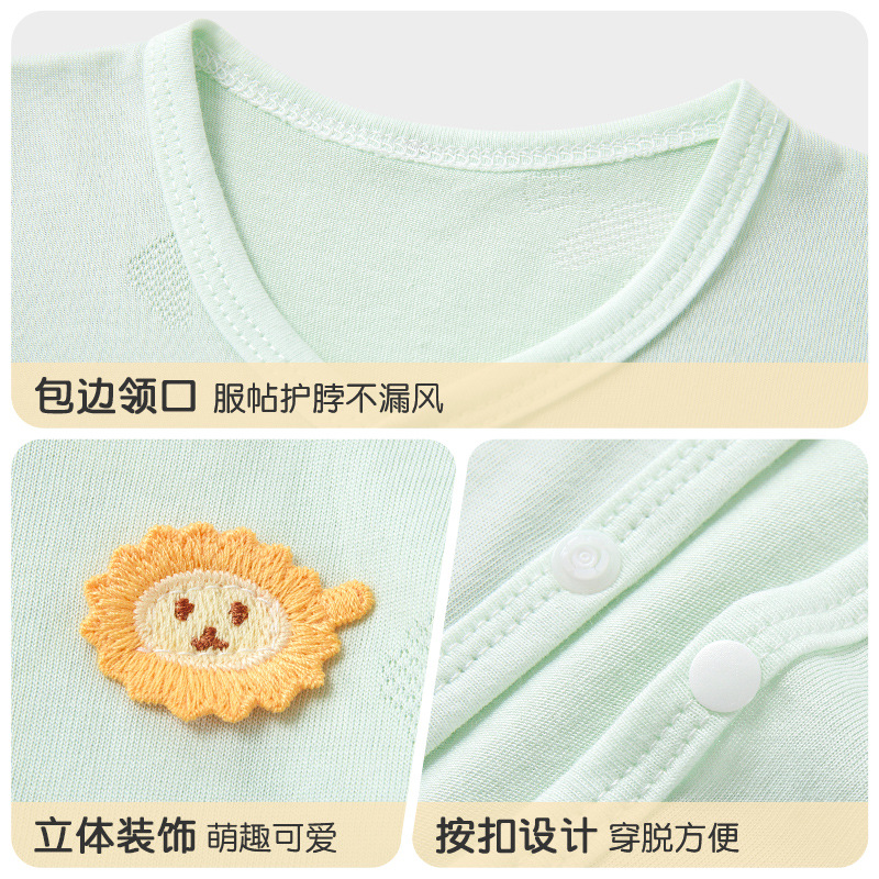 Ropa de protección solar para bebés, chaqueta de punto delgada para niños de verano, niños y niñas, ropa de verano, chaqueta con aire acondicionado, ropa de bebé image 5