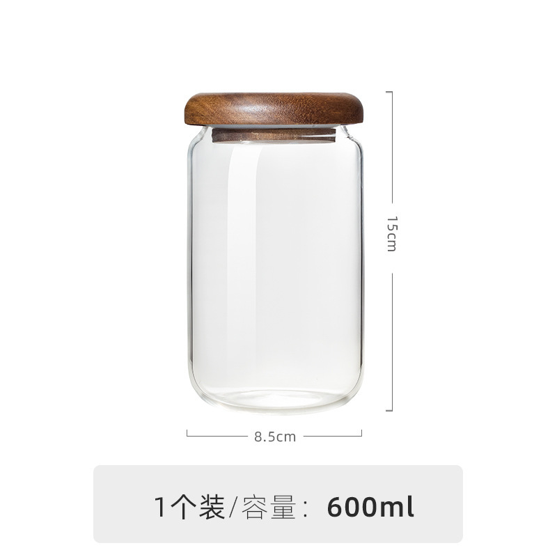 食品グレードのプッシュ式丸型密封瓶、ガラス瓶、ガラス密封瓶、保存瓶|undefined