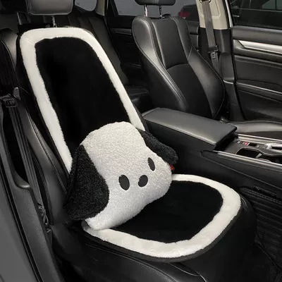 Headrest, Car Winter Plush Headrest