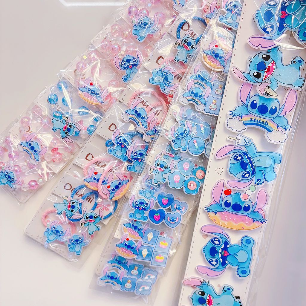 New Cartoon Acrylic Stills Duckbill Clip Pair Small Hairpin Baby Hair Accessories Small Pair Tie Girl's Bracelet Sweet