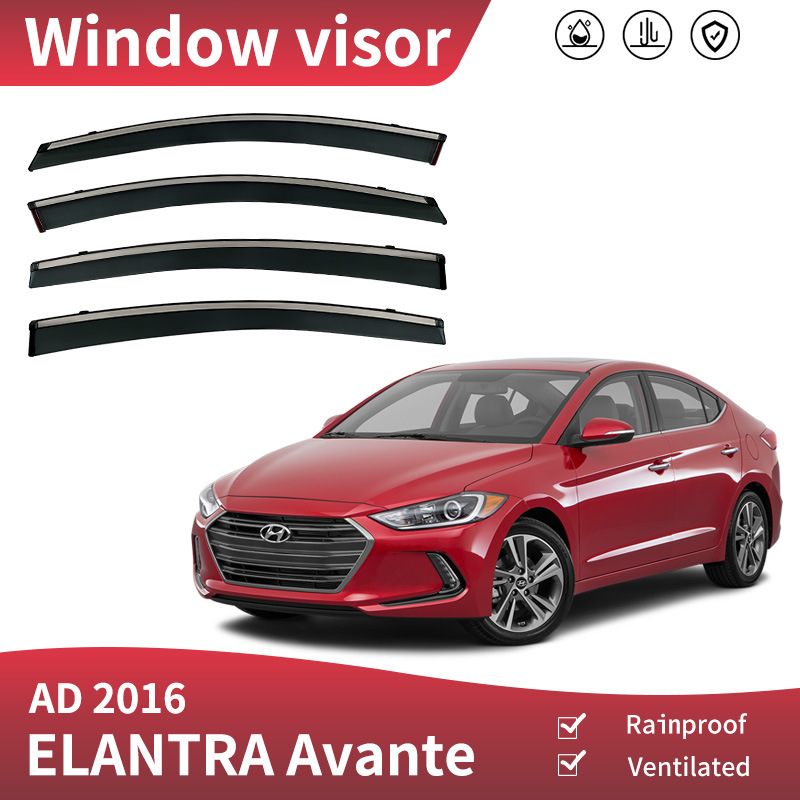 Suitable for Hyundai Elantra, Yuedong, Langdong, Lingdong, Rain and Sun Visors, Elantra Window Visor