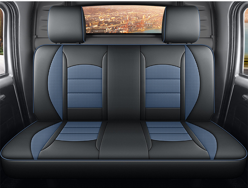 New wuling glory new card small card double row five all-inclusive special full leather minivan cushion seat cover four seasons