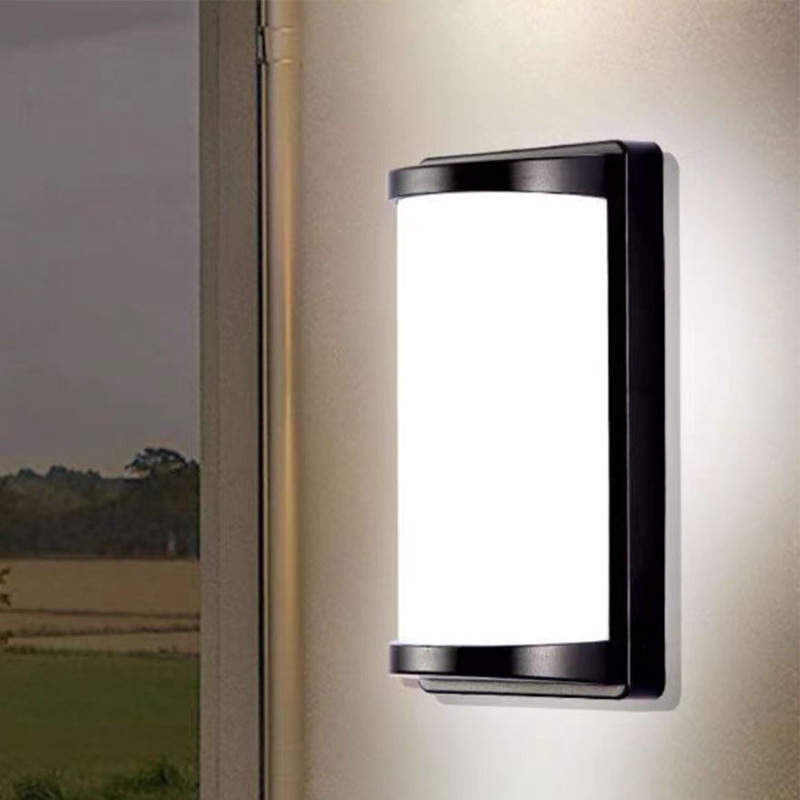 Outdoor waterproof door forward door modern corridor aisle exterior wall door balcony yard lighting outdoor terrace wall lamp