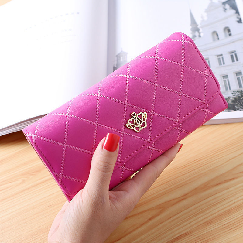Crown rose red bag