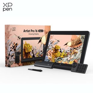 Xp-Pen Artist Pro 16 Gen 2 X3 Pro Smart Chip 16K Pen Pressure