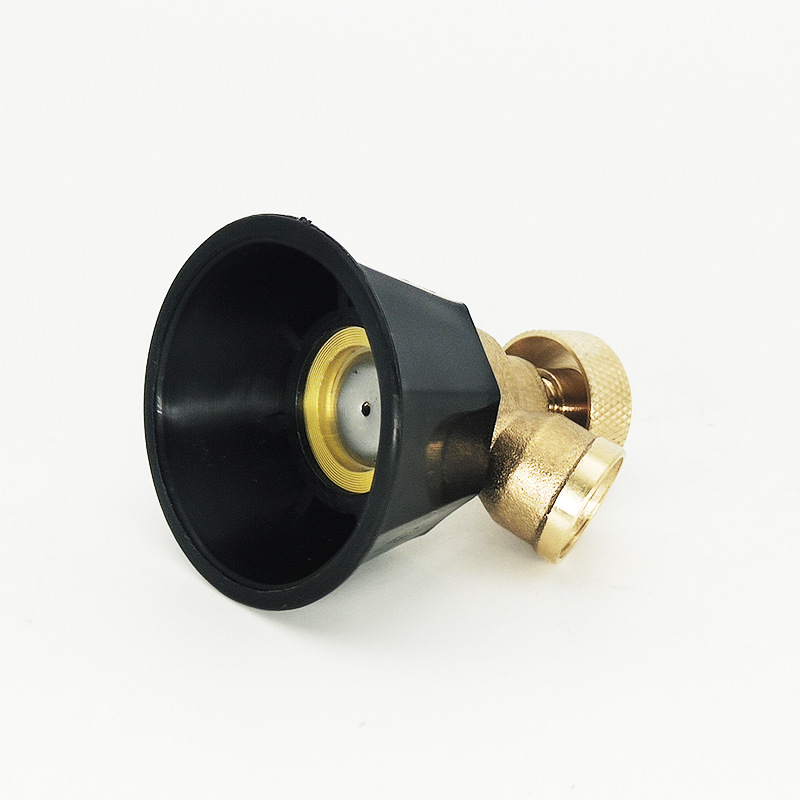 Agricultural atomization adjustable nozzle copper black cyclone nozzle sprayer garden fruit and vegetable agricultural spray