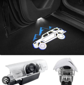 Toyota luces de bienvenida Rui Chi Highlander Crown Camry Corolla Asia Dragon lámpara de proyección de luces decorativas