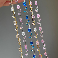 厂家欧美跨境可调节天然石电镀不褪色高质手饰手链轻奢高级感手链