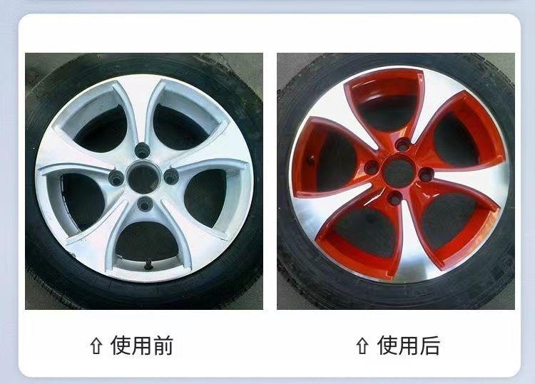 Red automatic spray paint, deep red, bright red, transparent red, Jetta red, glitter metallic anti-rust paint for car color change